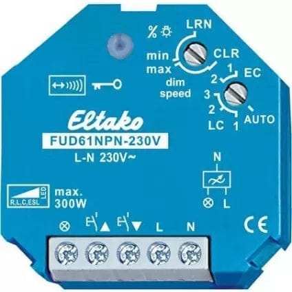 Eltako Funkaktor Universal Dimmschalter FUD61NPN-230V - 30100835