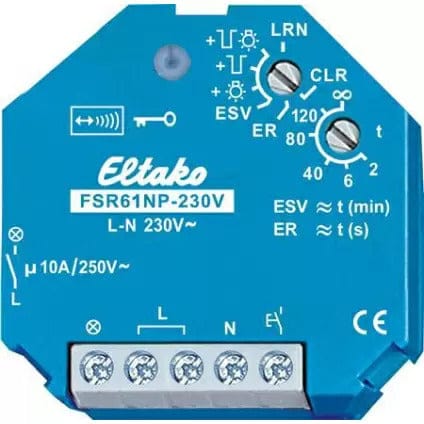 Eltako Funkaktor Stromstoß Schaltrelais FSR61NP-230V - 30100030