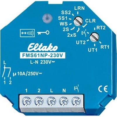 Eltako Funkaktor Multifunktions Stromstoßschalter FMS61NP-230V - 30200330