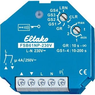 Eltako Funkaktor Stromstoß Gruppenschalter FSB61NP-230V - 30200430