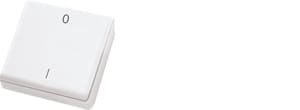 Eltako Funk-Minihandsender reinweiss, 2 Signale FMH2-rw - 30000752