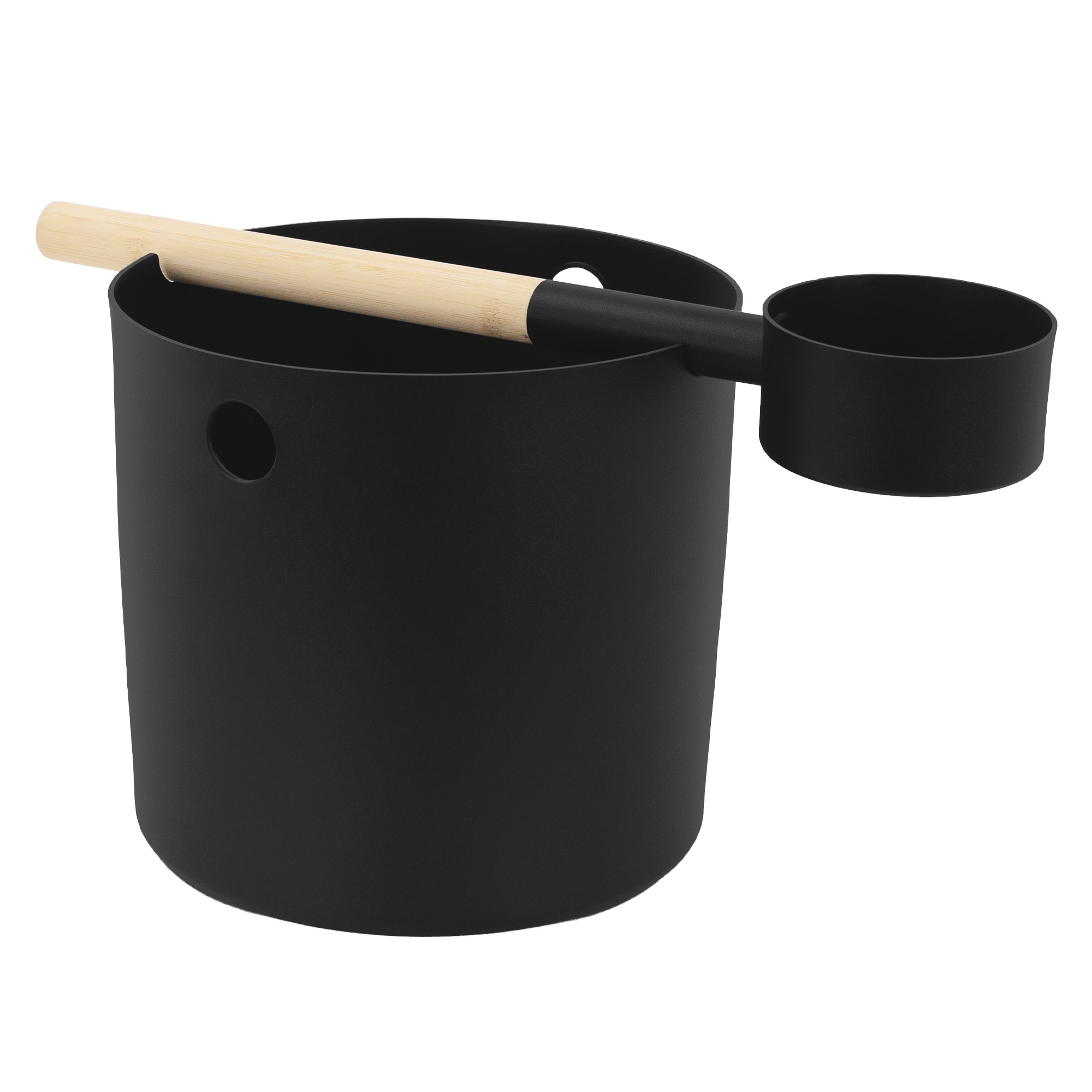 Luxebath Sauna Zubehör Set 2 Tlg, Aufgusseimer & Saunakelle Aus Aluminium