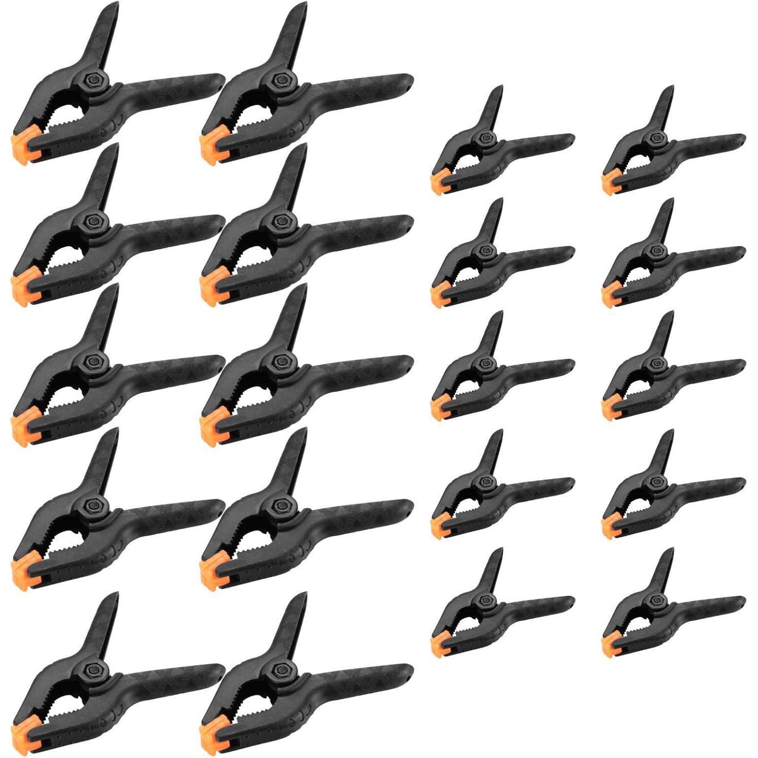 20x Federzwingen Set 2 & 3 Zoll Mit Schnellspanner Für Handwerk & Heimwerker