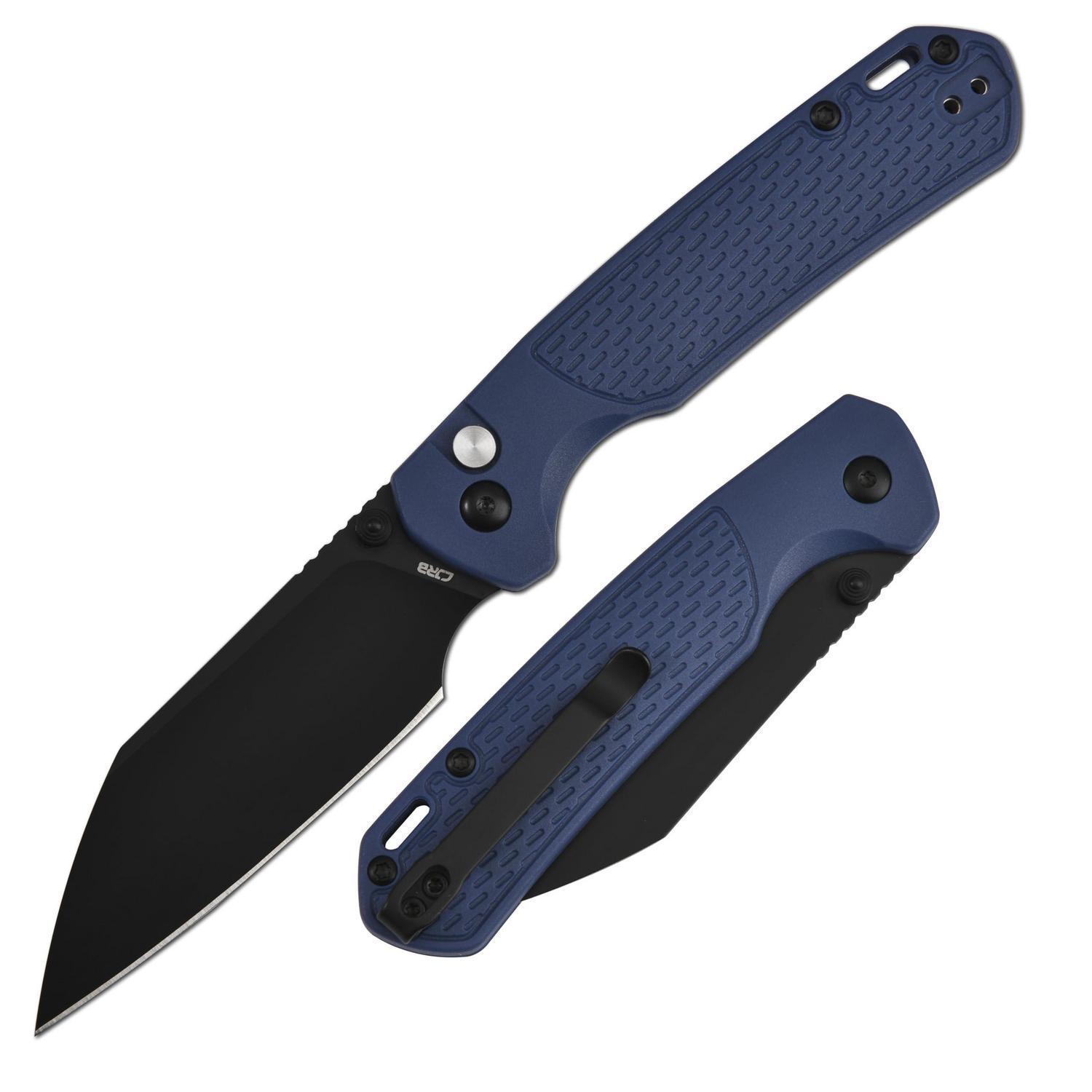 Taschenmesser Mit 8,4 Cm Ar-rpm9 Stahlklinge, Blau, Für Damen Und Herren