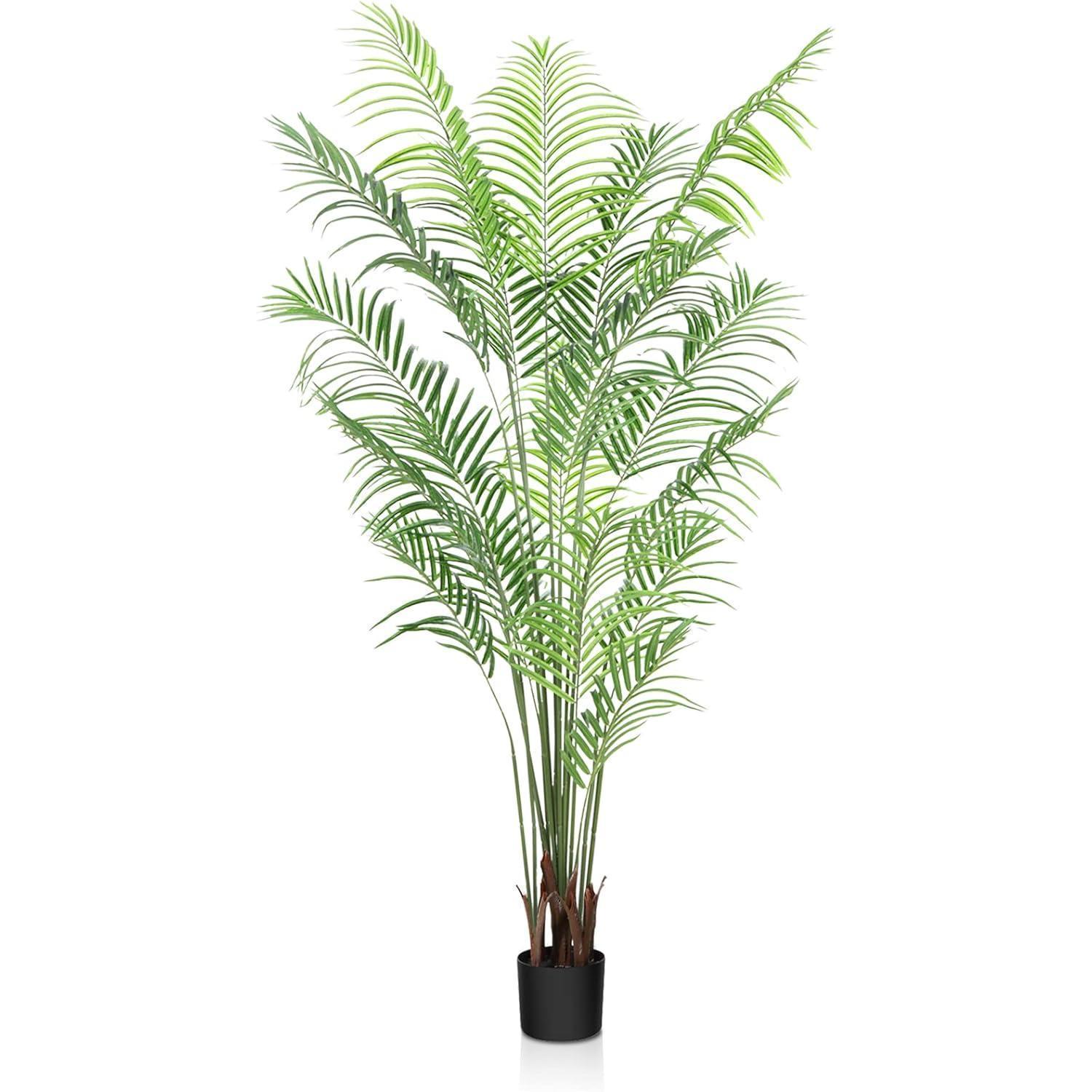 Künstliche Palme 190cm Im Topf, Pflegeleicht, Für Wohnzimmer & Büro