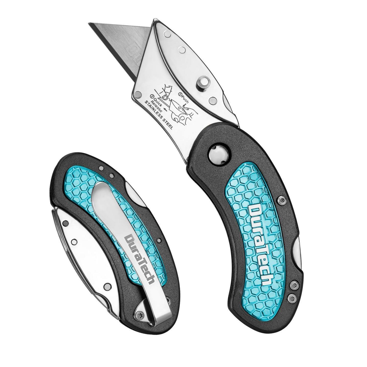 Klappmesser Mit Schnellwechsel-klinge Und Gürtelclip Für Handwerk & Haushalt