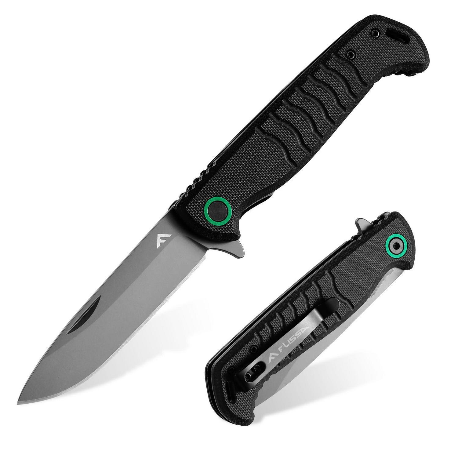 Klappmesser Mit G10-griff Und 14c28n Edelstahlklinge Outdoor & Edc Messer