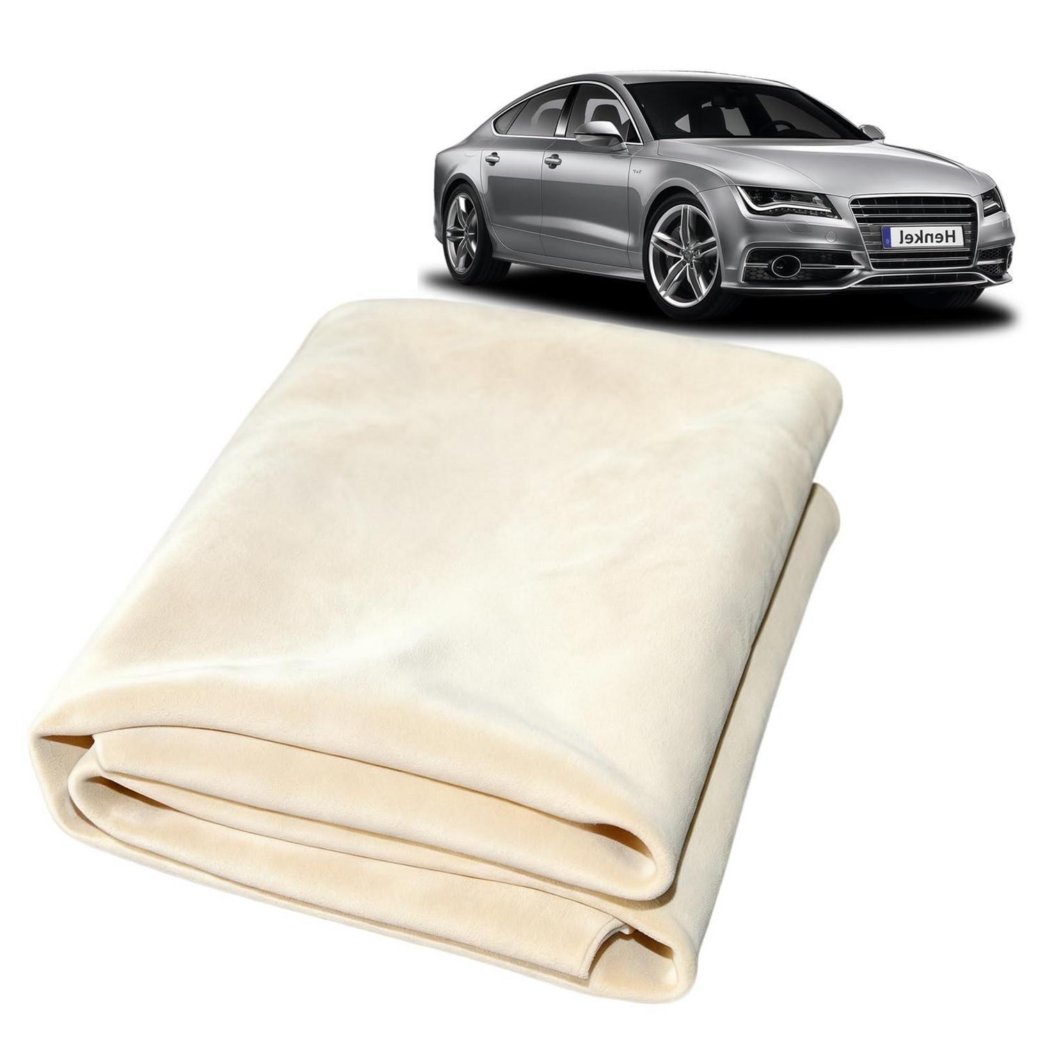 Fensterleder 60x40cm, Saugfähiges Wildleder-trockentuch Für Auto & Haushalt