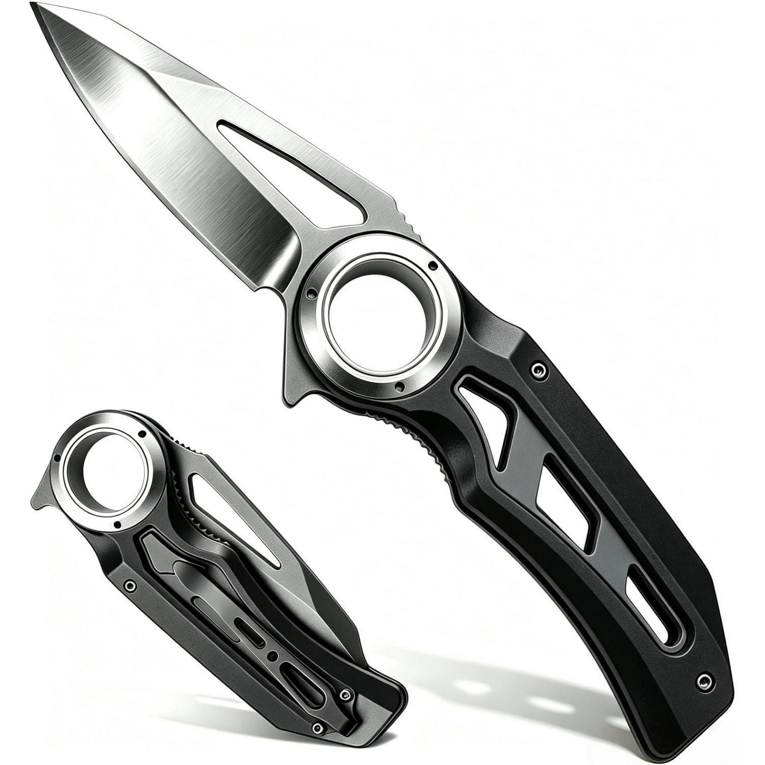 Klappmesser Mit 8cr13mov Klinge, 7,87 Zoll Edc Allzweckmesser Mit Clip