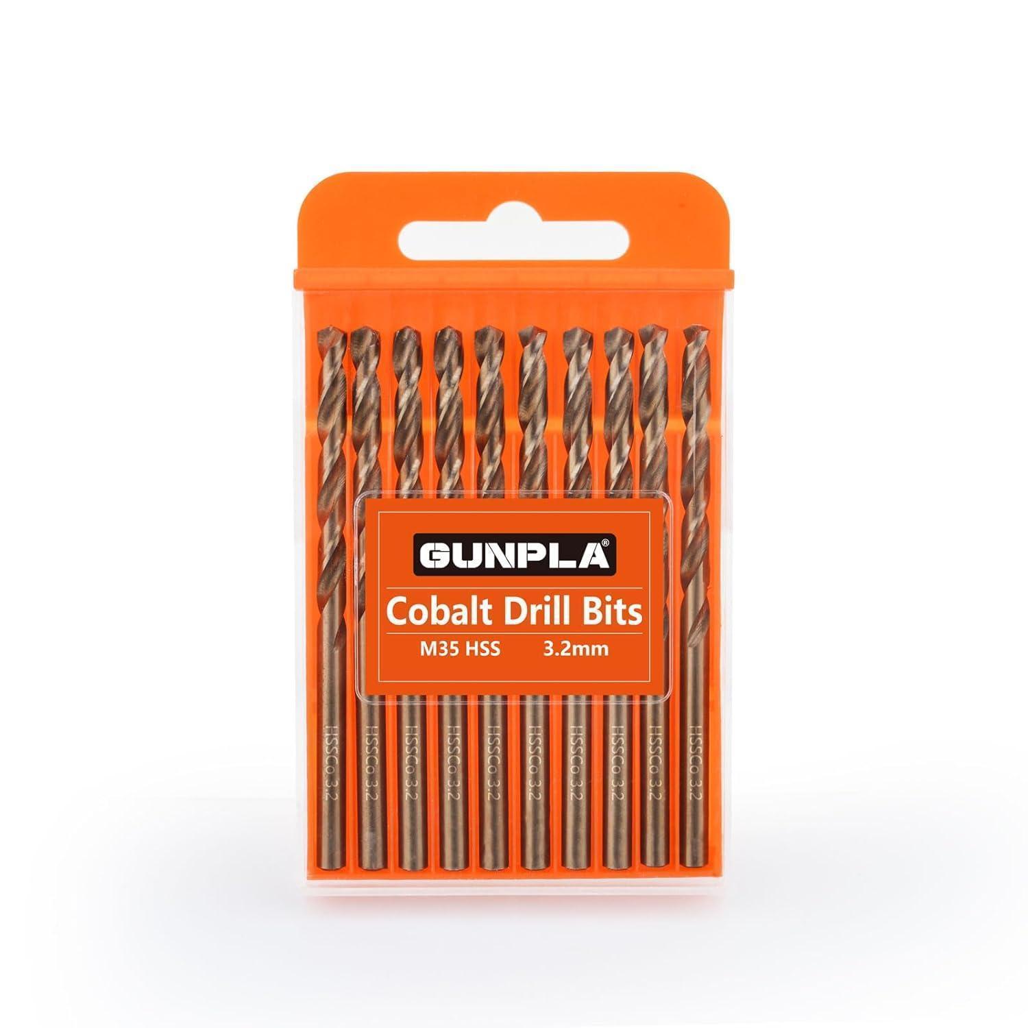 Spiralbohrer Set M35 Hss Cobalt 3.2mm 10tlg. Für Metall & Holz