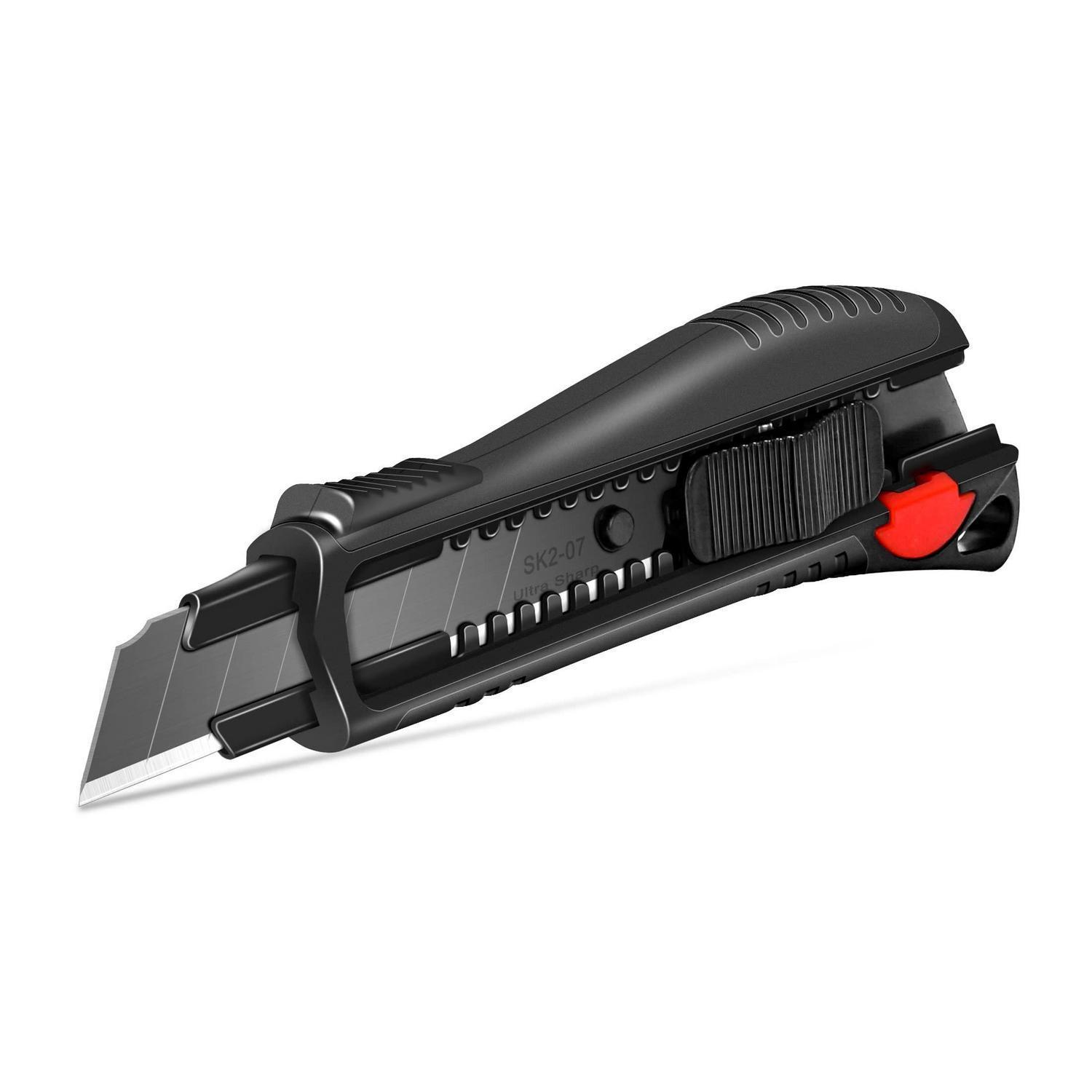 Profi Cuttermesser 18mm Mit Auto-lock & Sk2-klinge Für Handwerker