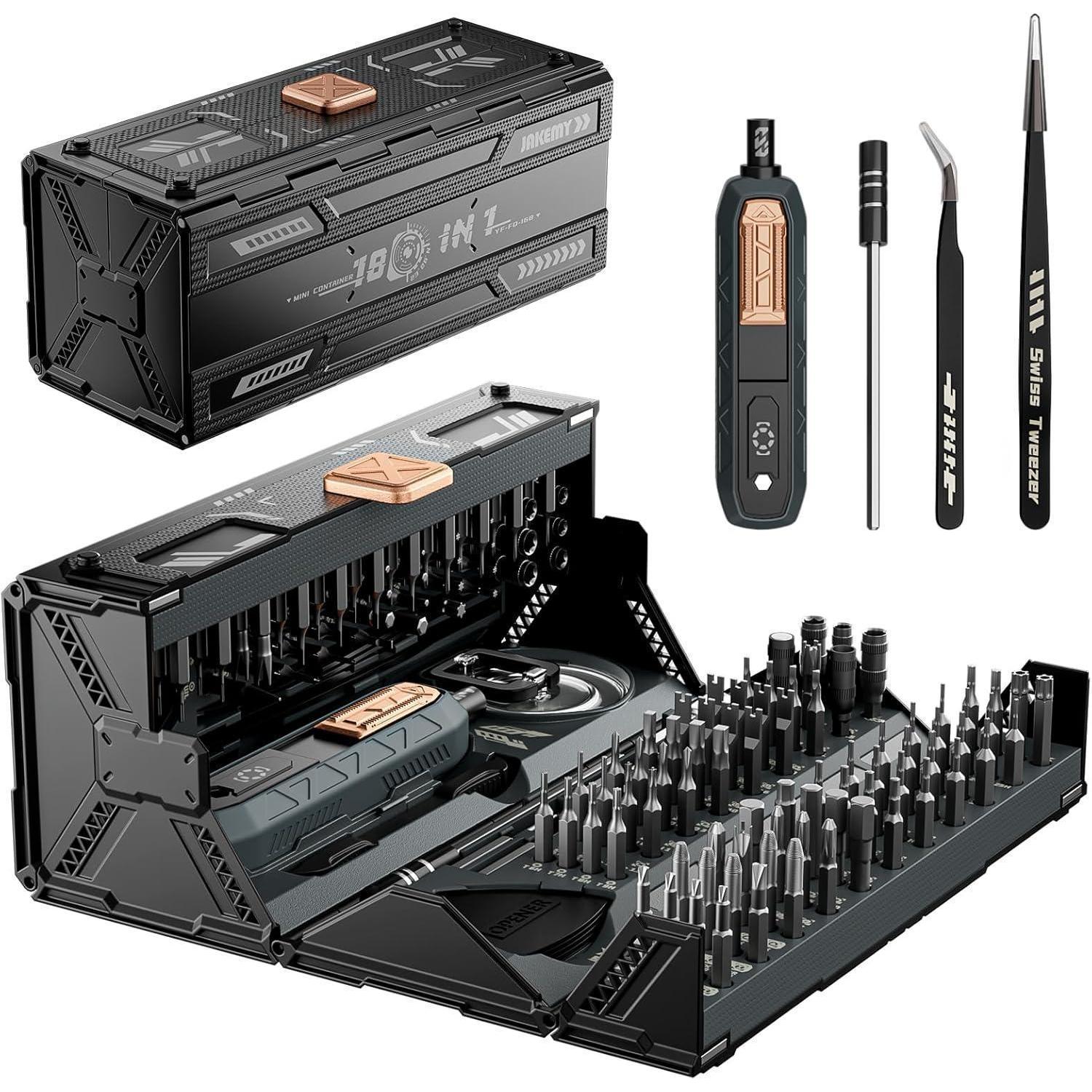 180-teiliges Präzisions-schraubendreher-set Mit Magnetischen Bits Für Elektronikreparatur
