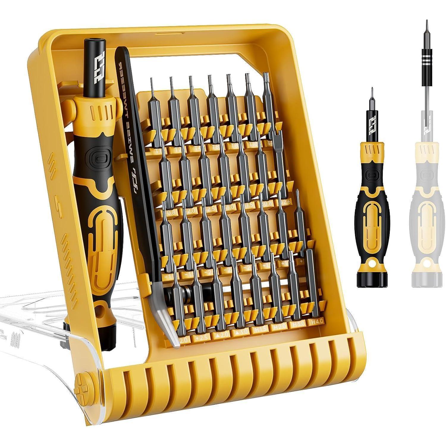 Präzisions-schraubendreher Set 33-teilig Mit Magnetischen Bits Für Elektronik