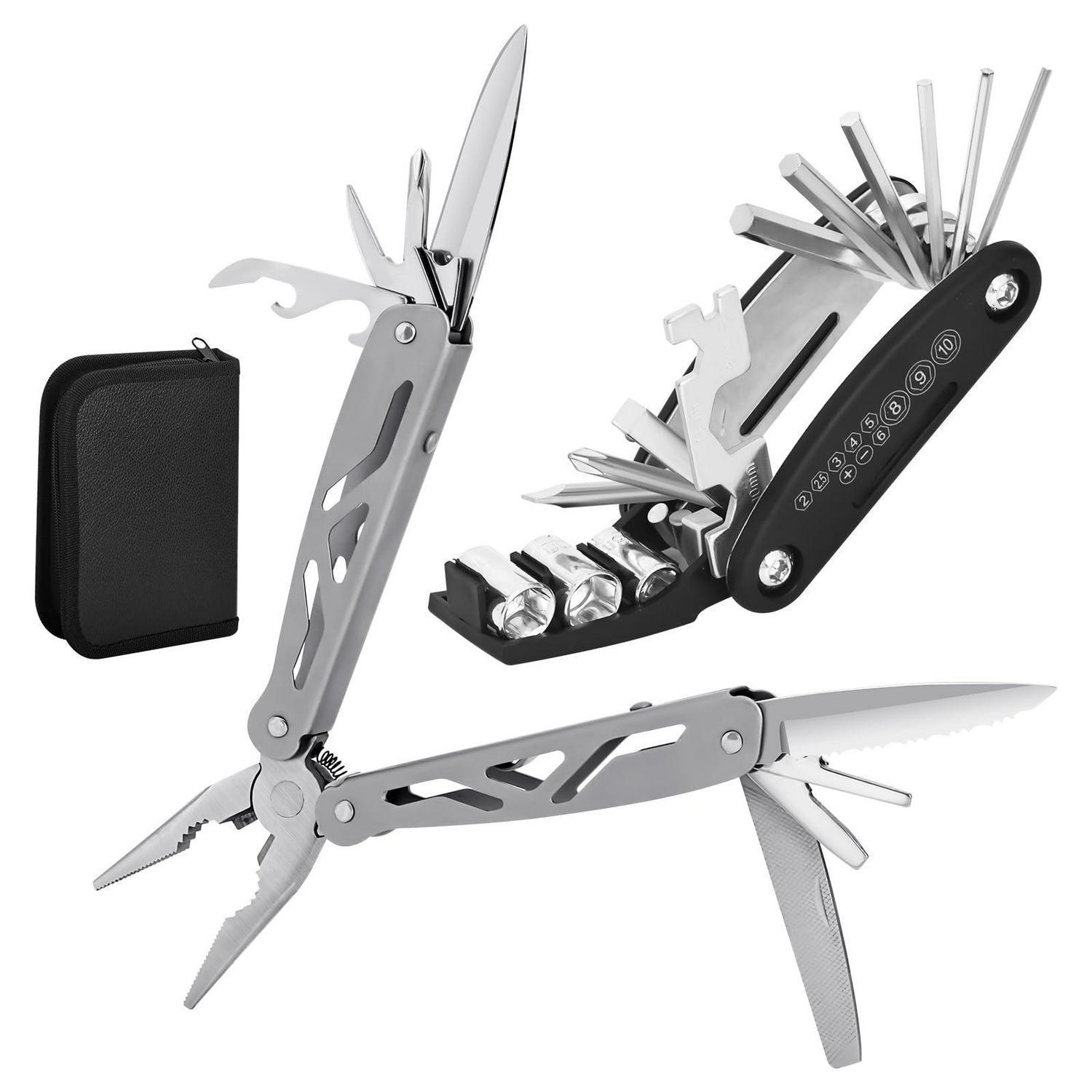 Fahrrad Multitool Set Mit Zange, Schraubendrehern Und Inbusschlüsseln