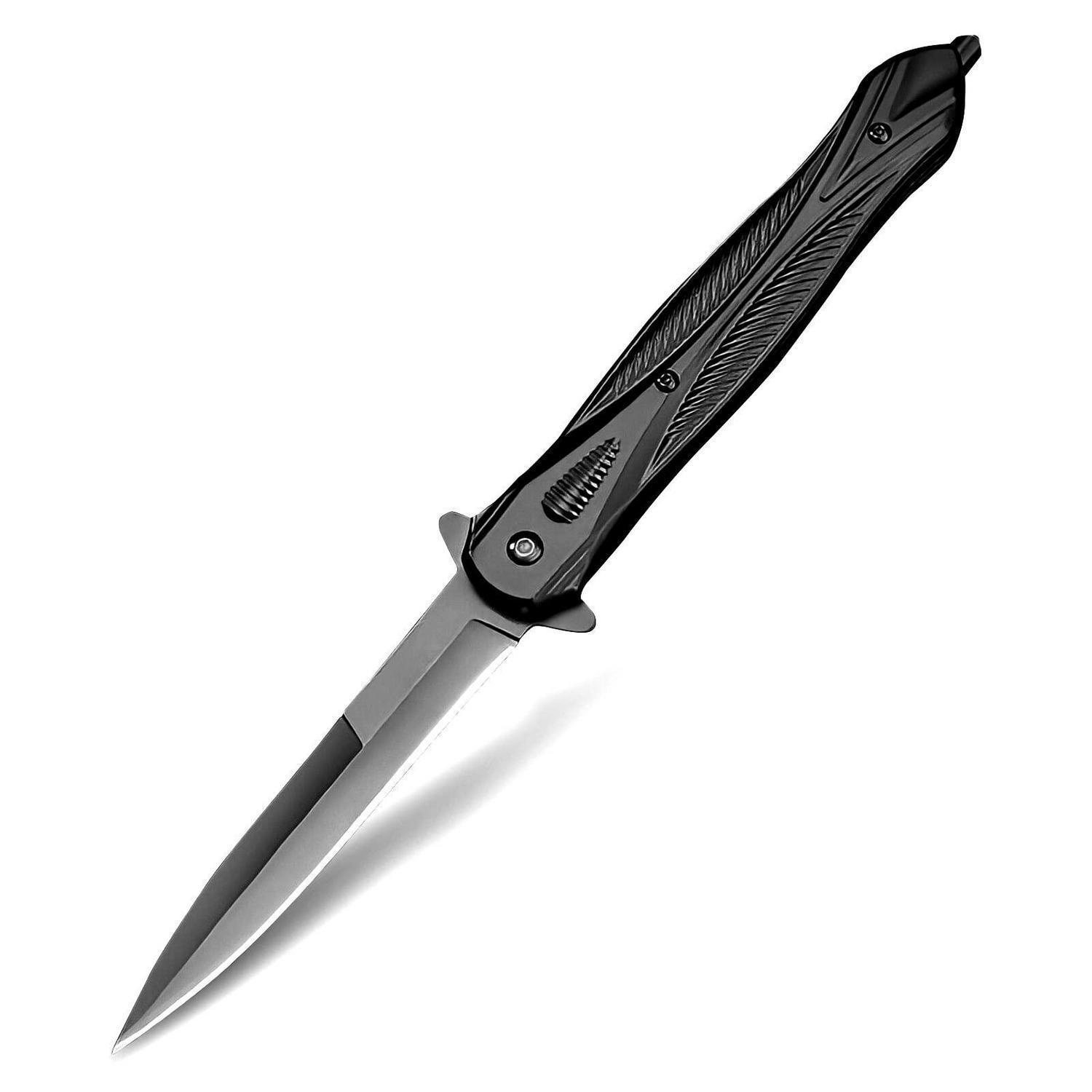 Klappmesser Mit Sicherheitsverschluss, Aluminium-griff, Für Camping, Jagd, Angeln