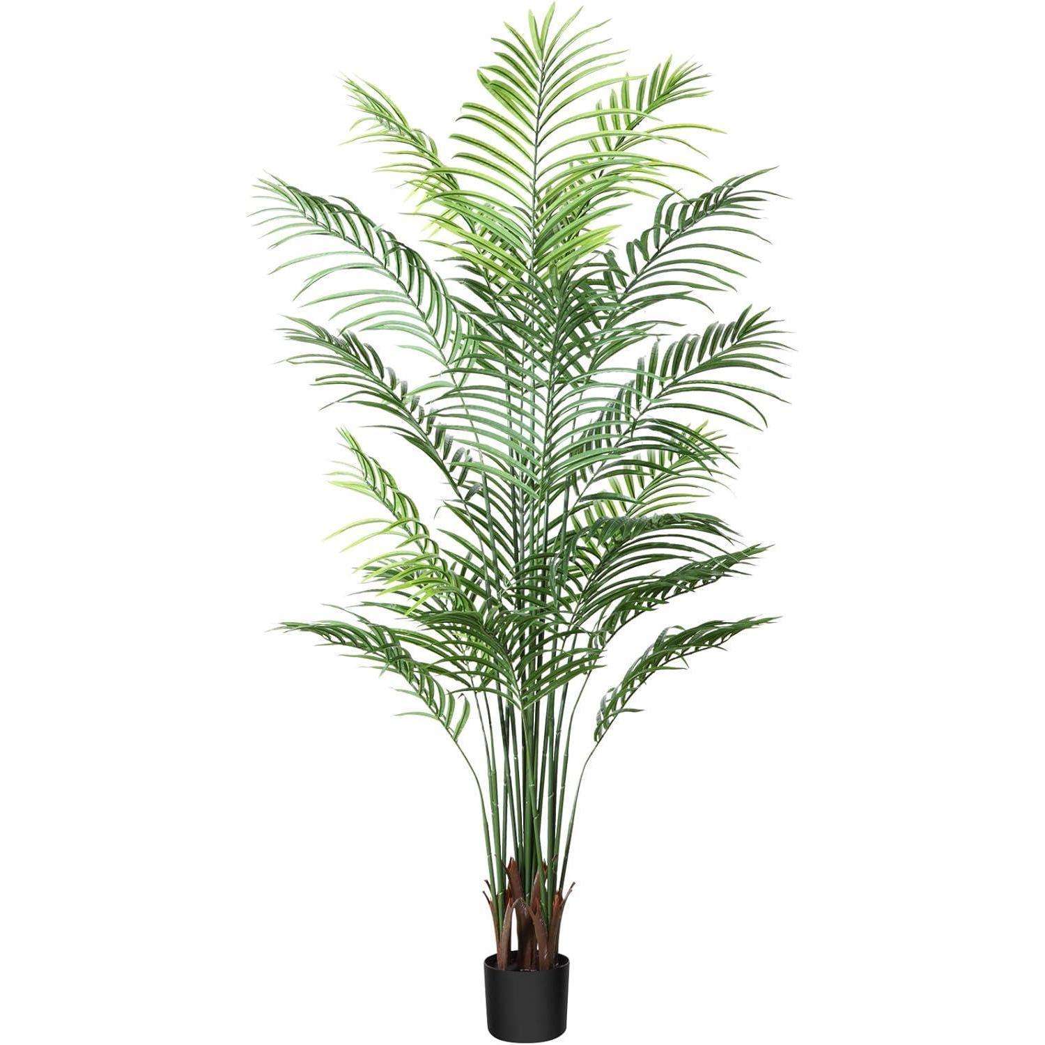Künstliche Palme 170cm Im Topf, Pflegeleicht, Für Wohnzimmer & Büro