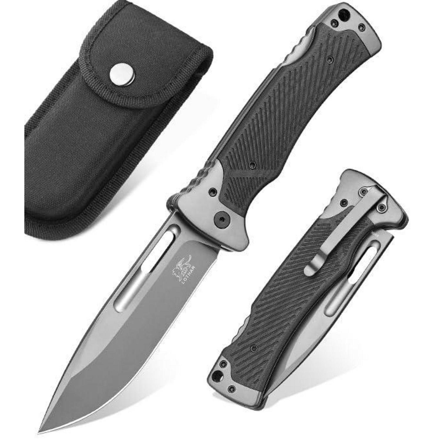 Klappmesser Mit D2 Stahlklinge, G10 Griff, Back Lock, Gürtelclip