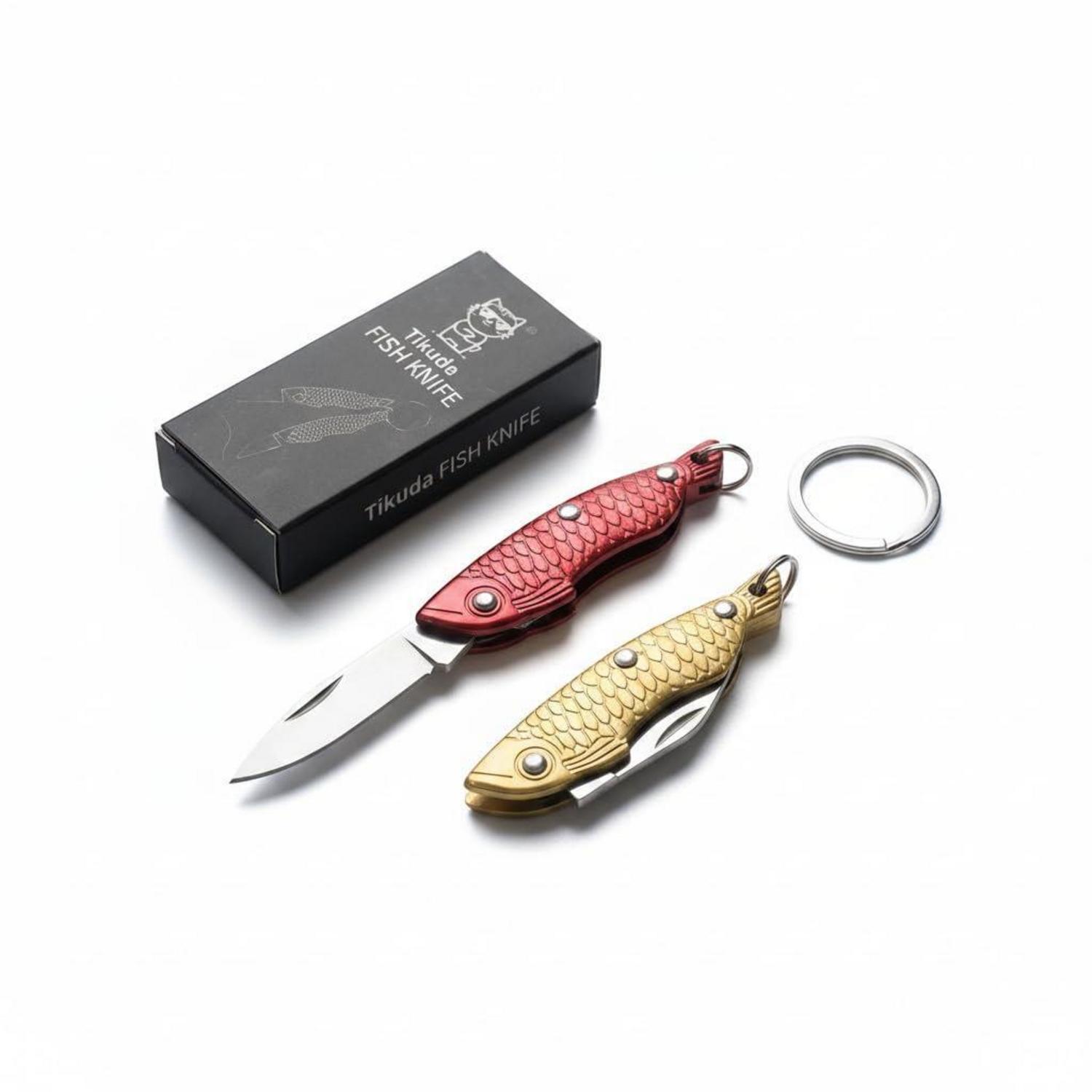 Mini Taschenmesser 2er Set Edelstahl Klappmesser Mit Schlüsselanhänger