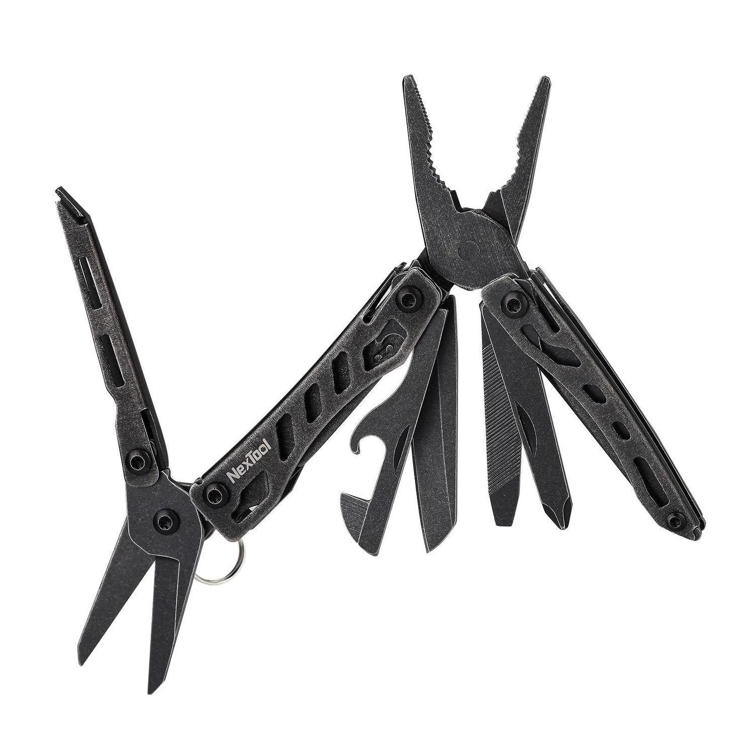 Multitool 10-in-1 Mit Zange, Messer, Schere, Schraubendreher Für Camping & Outdoor