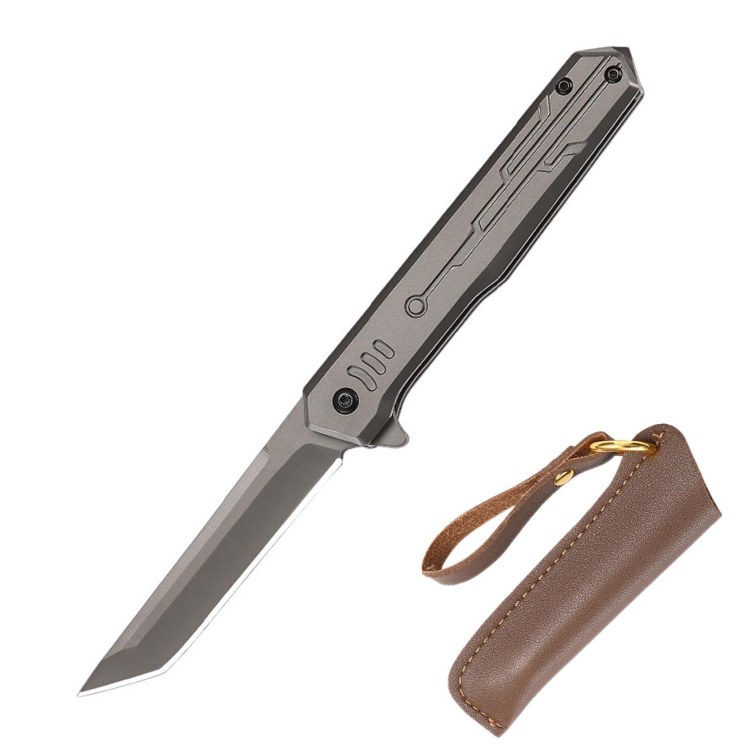 Klappmesser Edelstahl Einhandmesser Für Camping & Outdoor, Jagd, Geschenk Für Männer