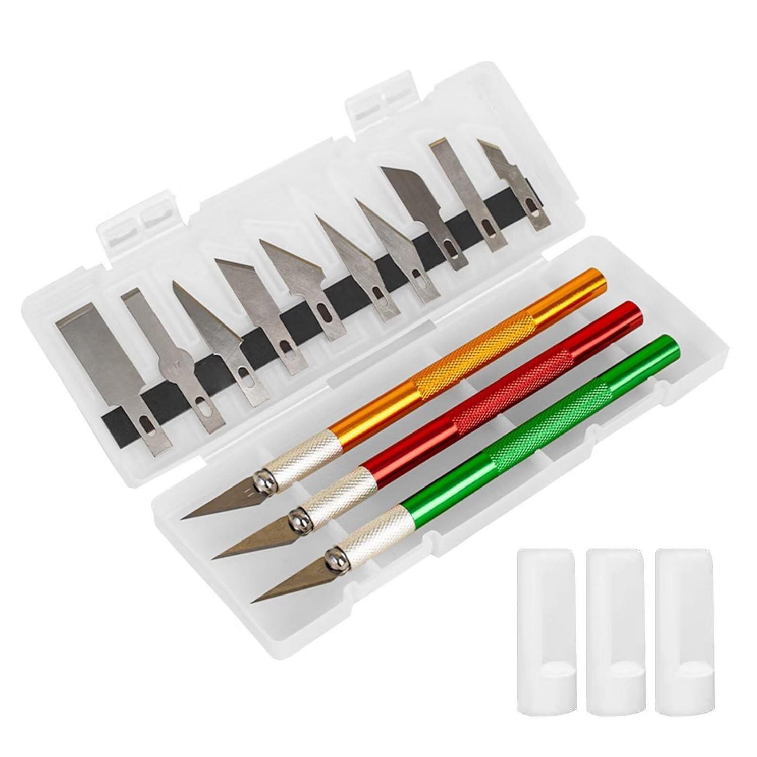 Bastelmesser Set Mit 10 Ersatzklingen, Präzisions-cutter Für Diy, Kunst, Modellbau