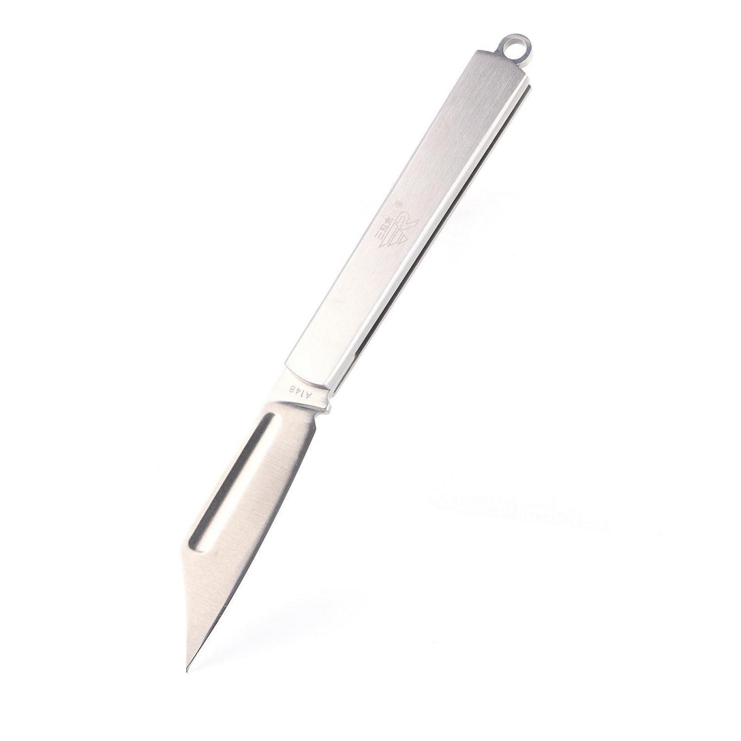 Kompaktes Taschenmesser Mit 4cr15n Klinge Und Edelstahlgriff, 15 Cm