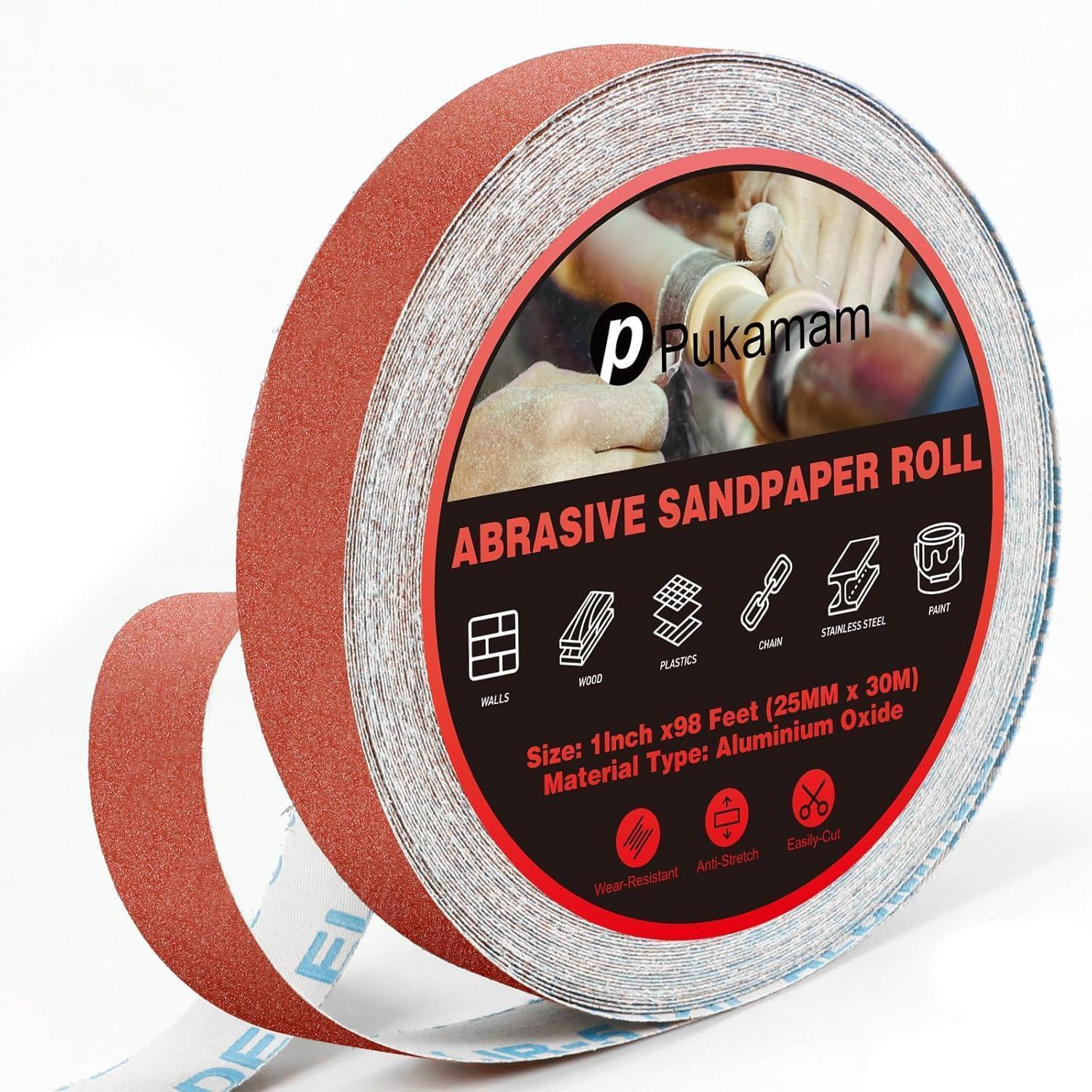 Schleifpapier Rolle 150 Körnung Nass & Trocken 25mm X 30m Aluminiumoxid