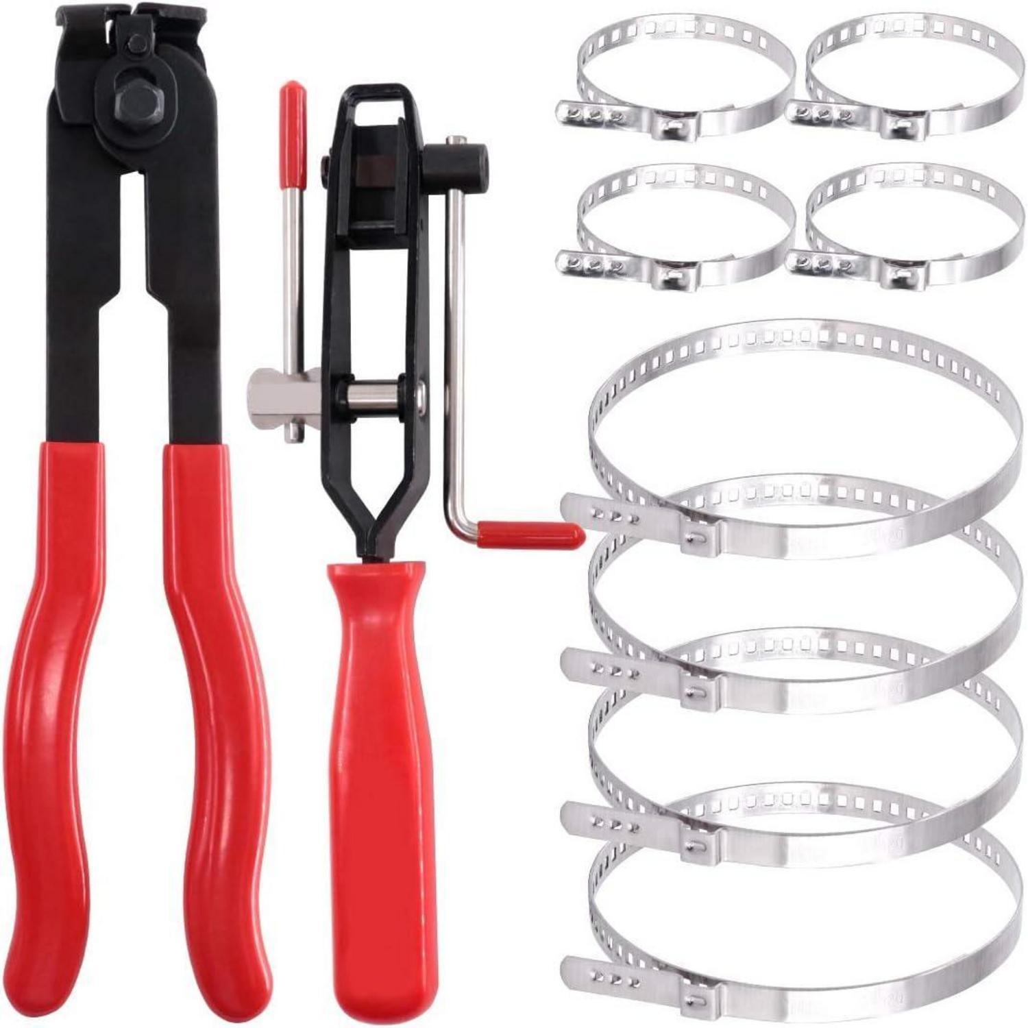 Cv-gelenk-klemmzangen-set 10-teilig Mit Schlauchschellen Für Autos