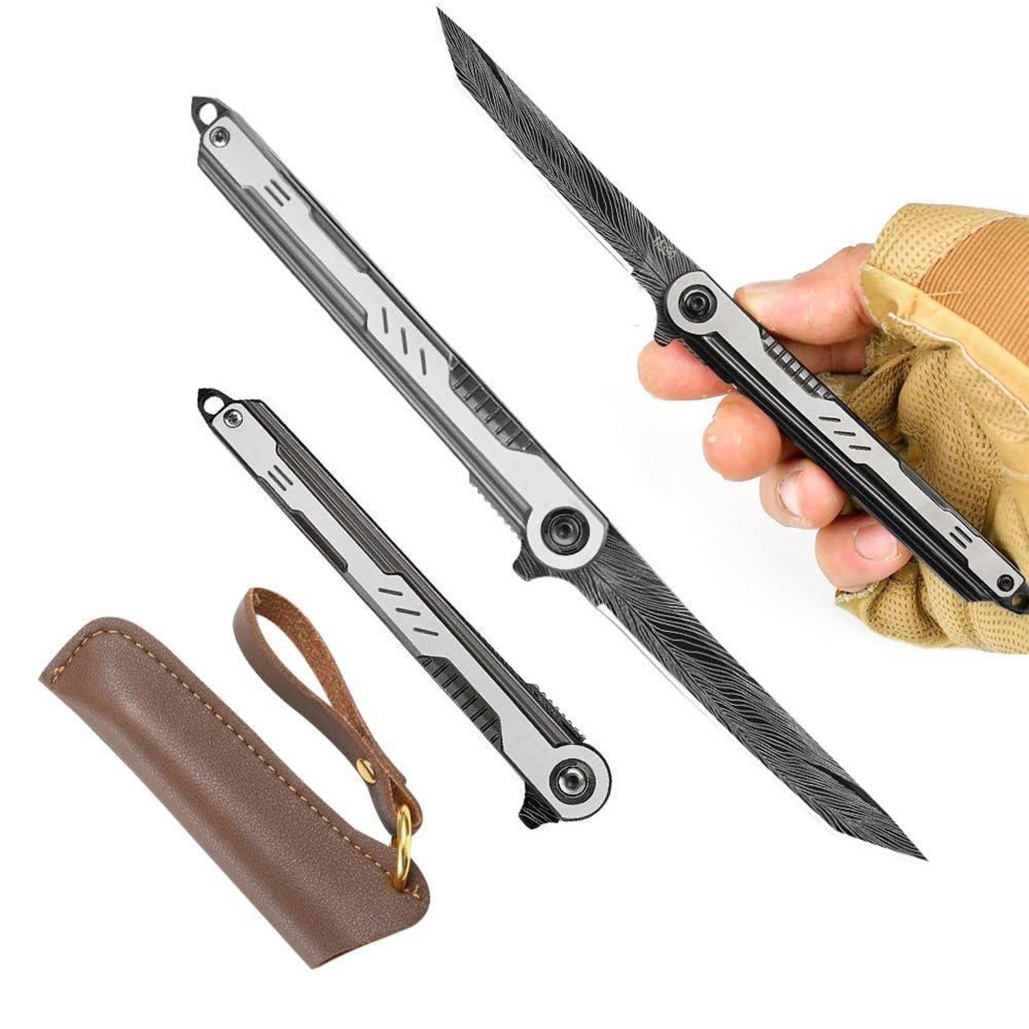 Klappmesser M390 Stahl Einhandmesser Edc Outdoor Mit Schutzhülle