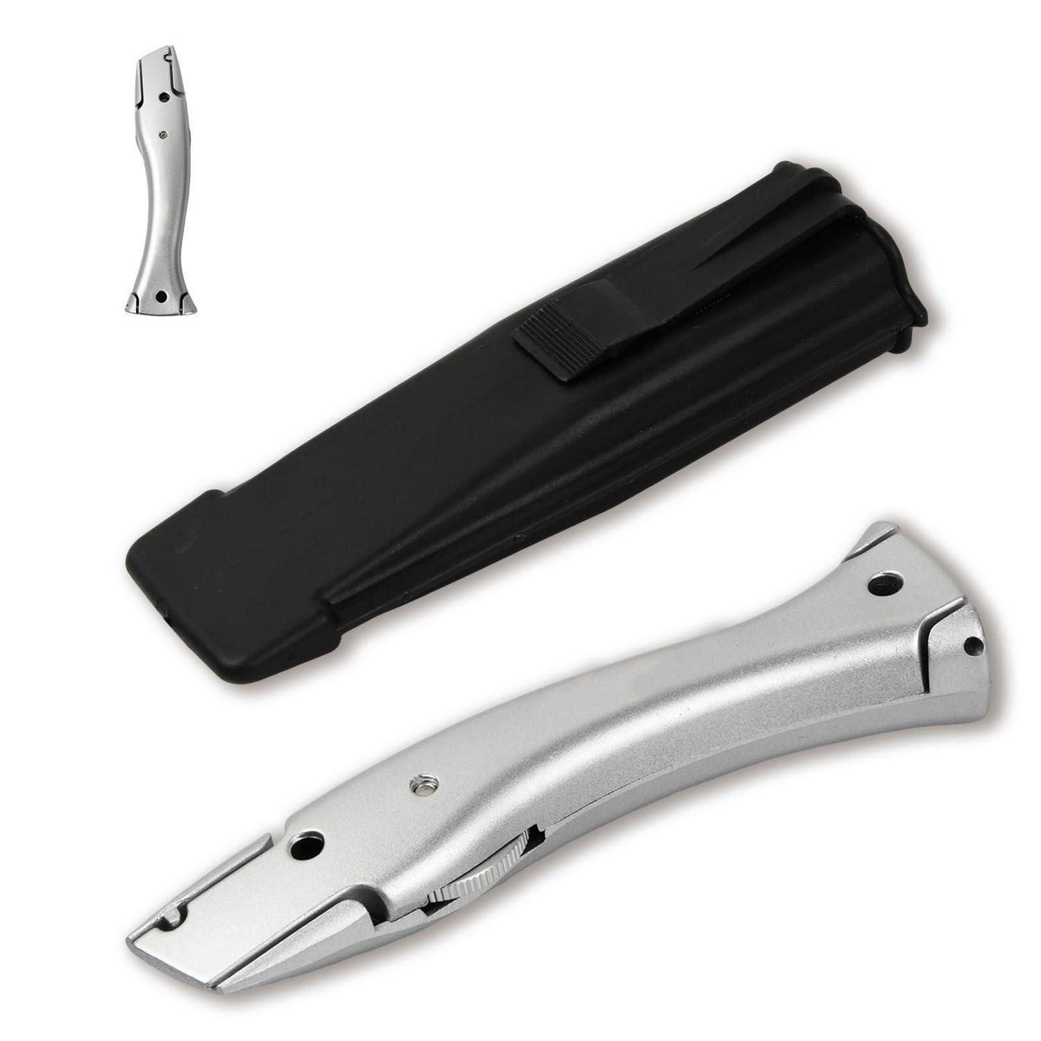 Cutter-messer Mit Halter, Aluminiumlegierung, 16,5 Cm, Für Trapezklingen