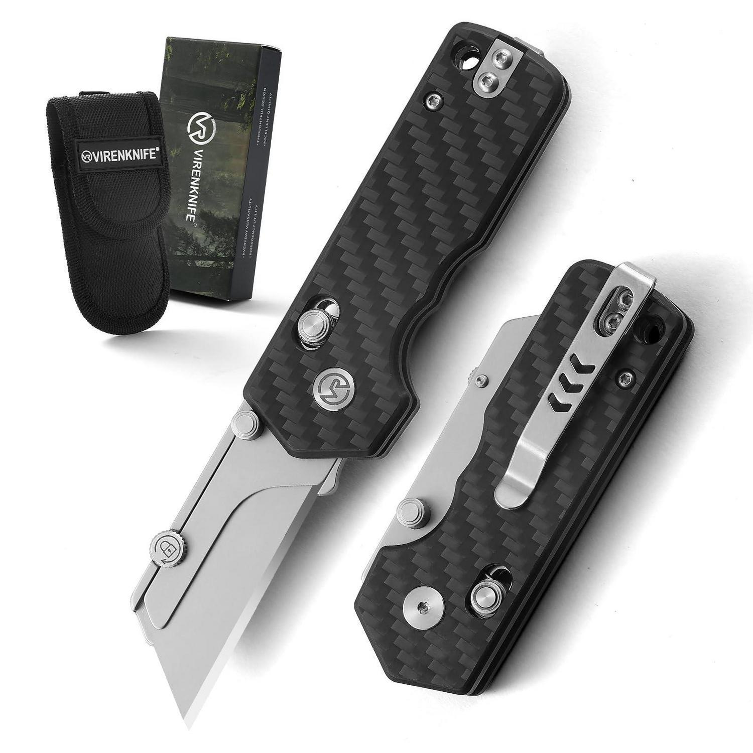 Klappmesser Mit G10-griff, Einhandöffnung Und Gürteltasche