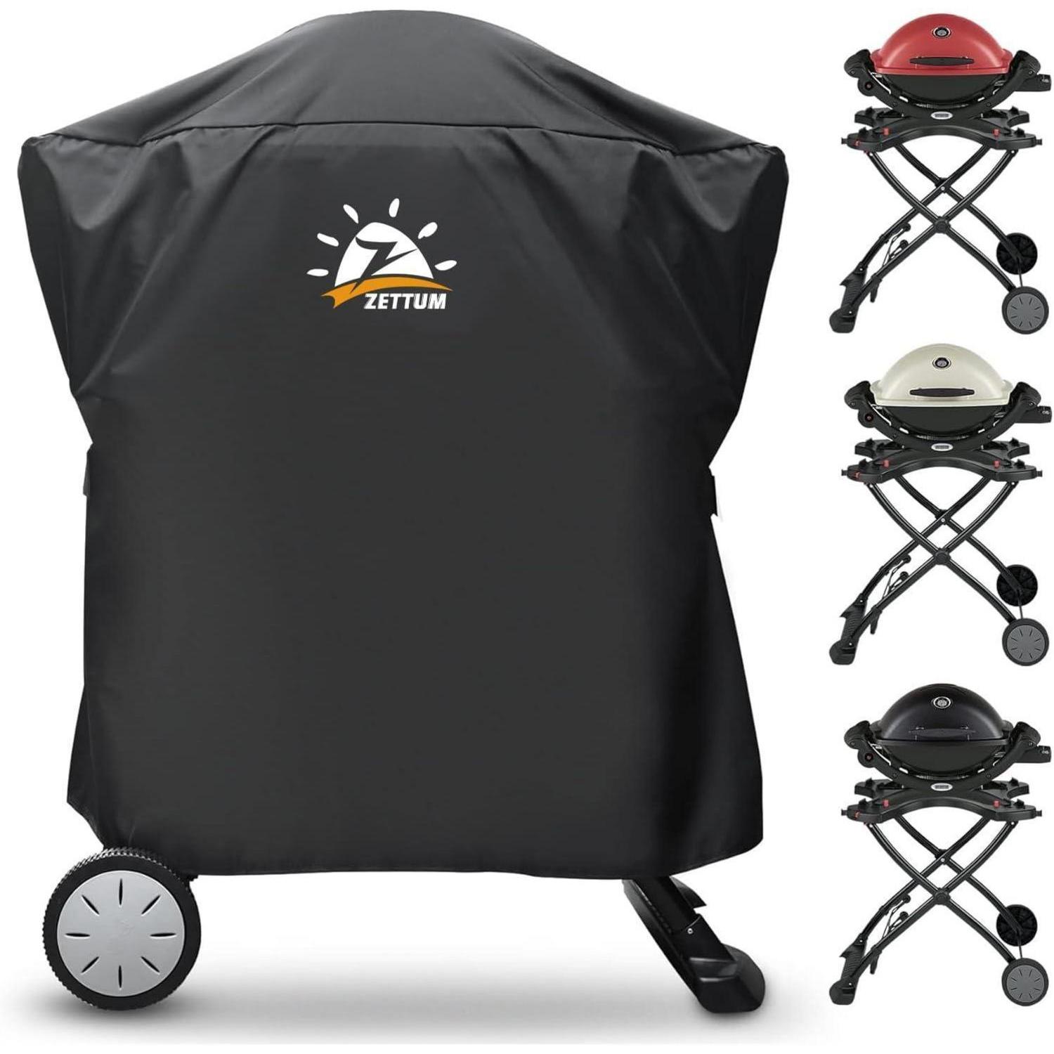 Grillabdeckung Für Weber Q1000/q2000 Serie, Heavy Duty & Wasserdicht, Uv-beständig