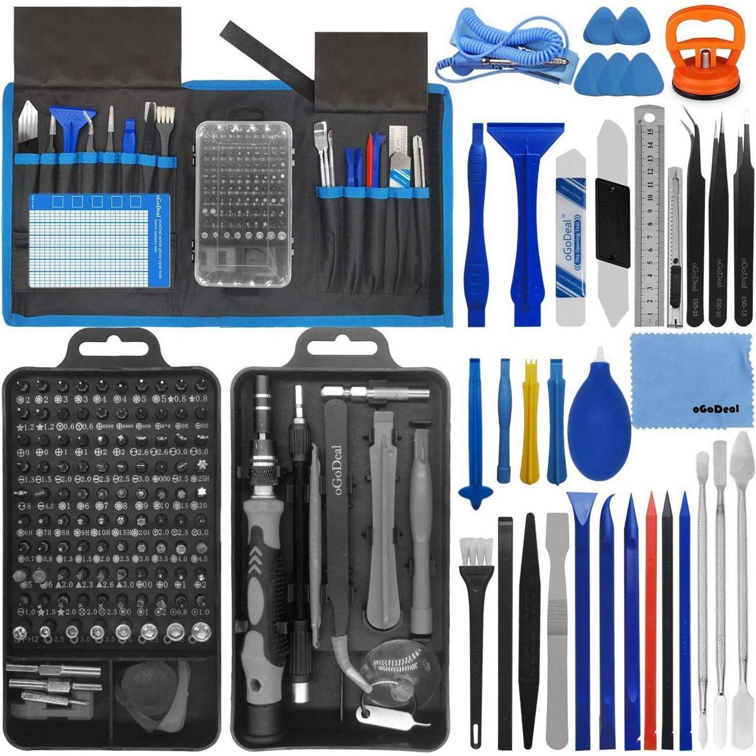 Präzisions-schraubendreher-set 155-in-1 Für Elektronik, Computer, Smartphone & Konsole