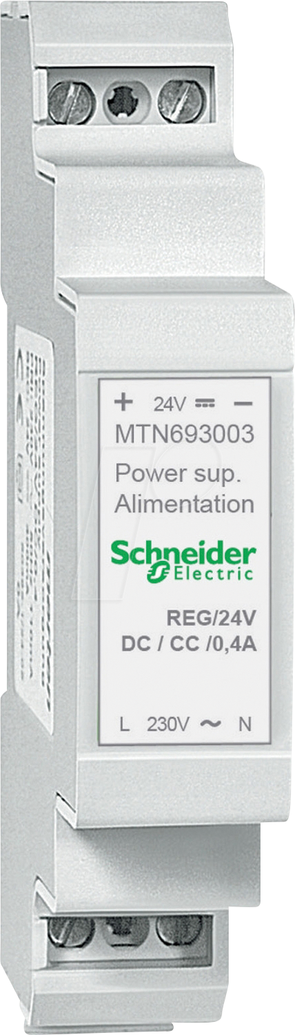 Schneider Electric Spannungsversorgung REG DC 24 V/0,4 A MTN693003