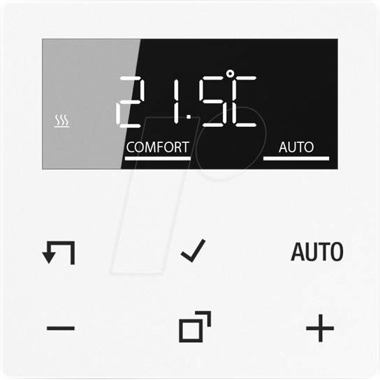 Jung Raumthermostat HOME BT A 1791 WW - BTA1791WW