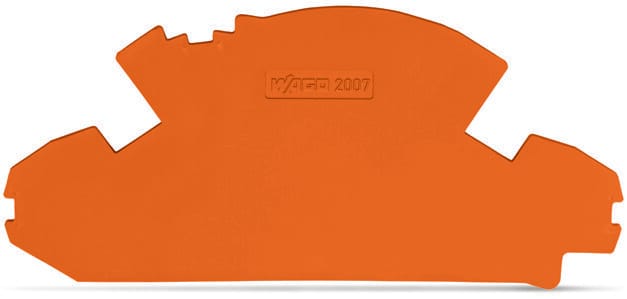 WAGO GmbH &amp; Co. KG Abschlussplatte orange 2007-8892