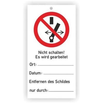 Cimco Werkzeuge Wartungsanhänger nicht schalten 182738 (VE10) - 182738