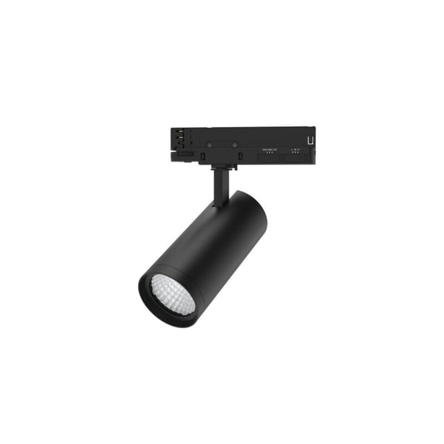 DOTLUX LED-Tracklight SLIMtrack-eco max.29W POWERselect &amp; COLORselect schwarz 36Grad - 5071-199036