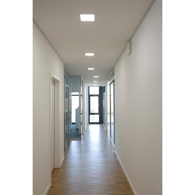 DOTLUX LED-Einbaupanel SQUAREeco IP20 22W 3000K 224x224mm - 5095-030120