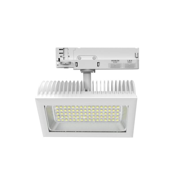 DOTLUX LED-Tracklight FLEXAtrack max.32W POWERselect &amp; COLORselect 100Grad weiss - 5772-099100