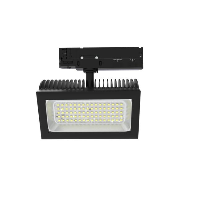 DOTLUX LED-Tracklight FLEXAtrack max.32W POWERselect &amp; COLORselect 100Grad schwarz - 5773-099100