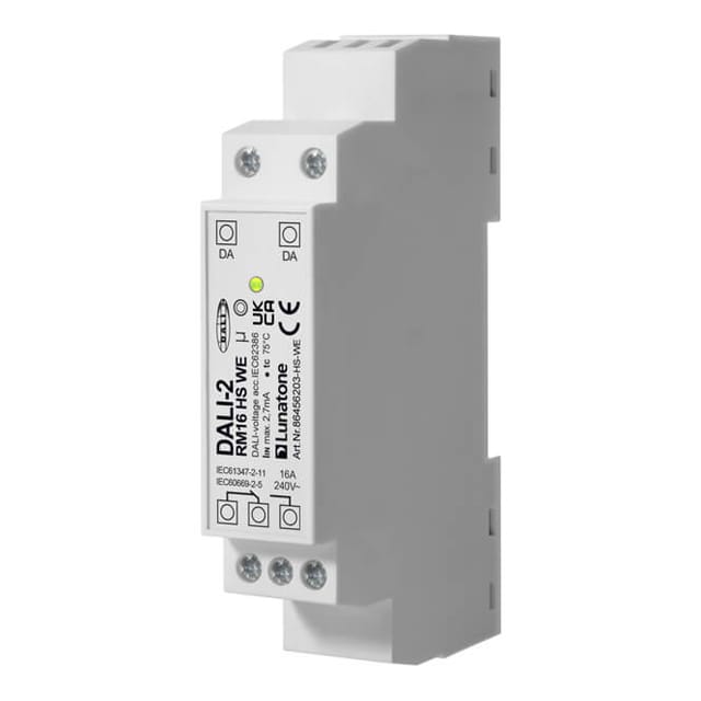Lunatone DT7 Schaltaktor DALI-2 RM16 HS WE - 86456203-HS-WE