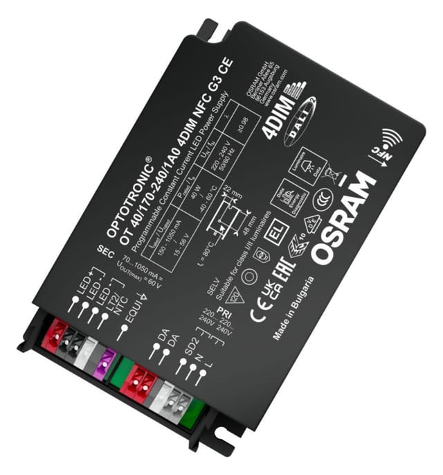 Osram LED-Treiber OT 40/170-240/1A0 4DIM NFC G3 CE - 4062172218955