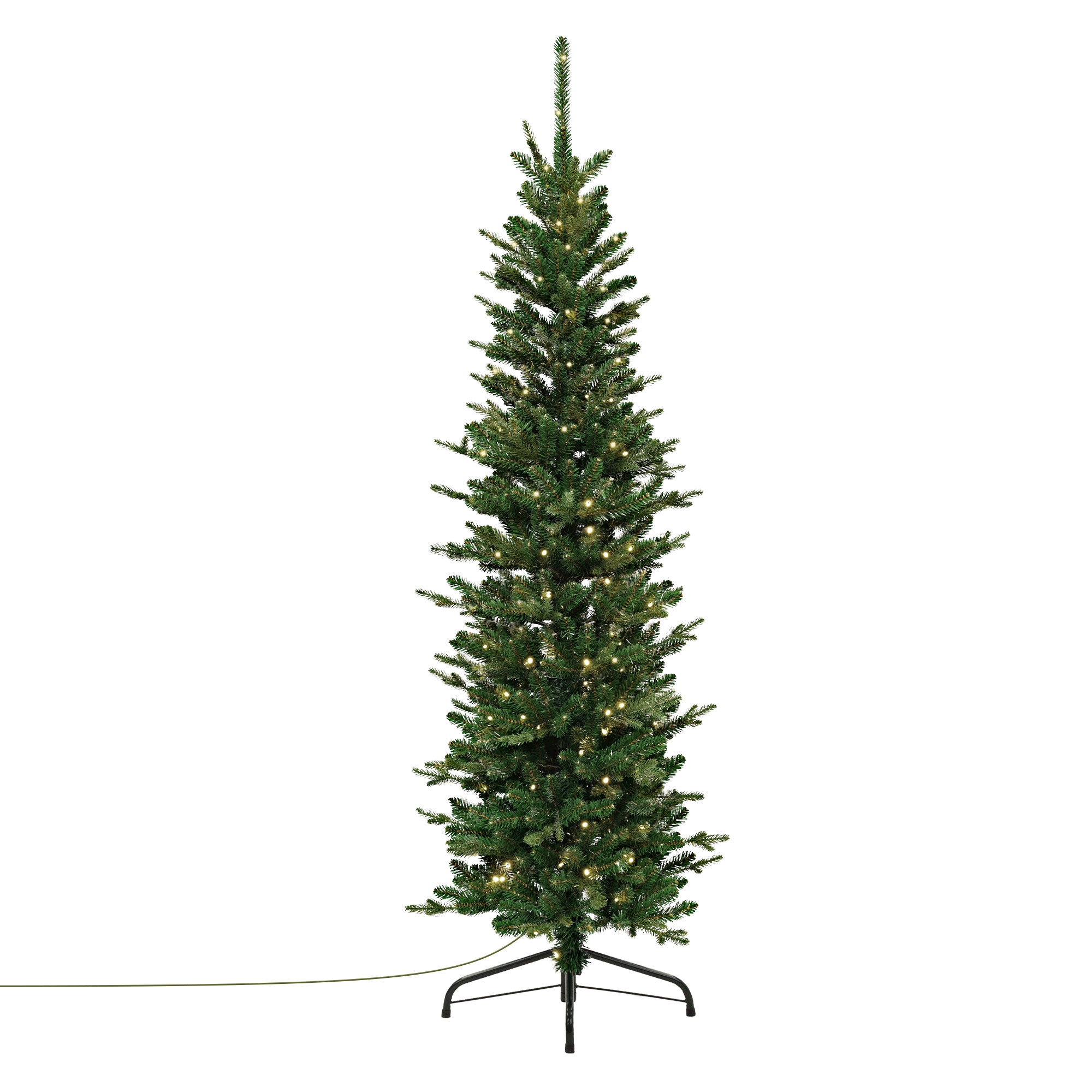 Ecd Germany Künstlicher Weihnachtsbaum 150 Cm Mit Beleuchtung, Naturgetreu