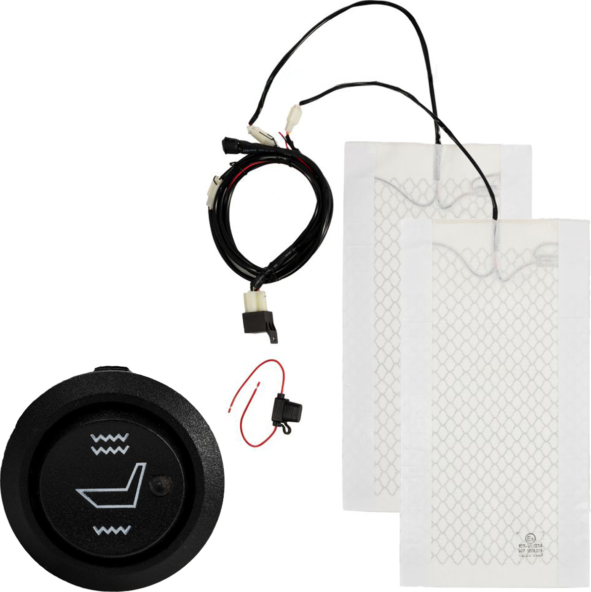 Sitzheizung Auto 12v Carbon Nachrüsten - 2 Heizmatten Set - Universal Kfz Pkw Heizmatte 30-nlwk-lxju