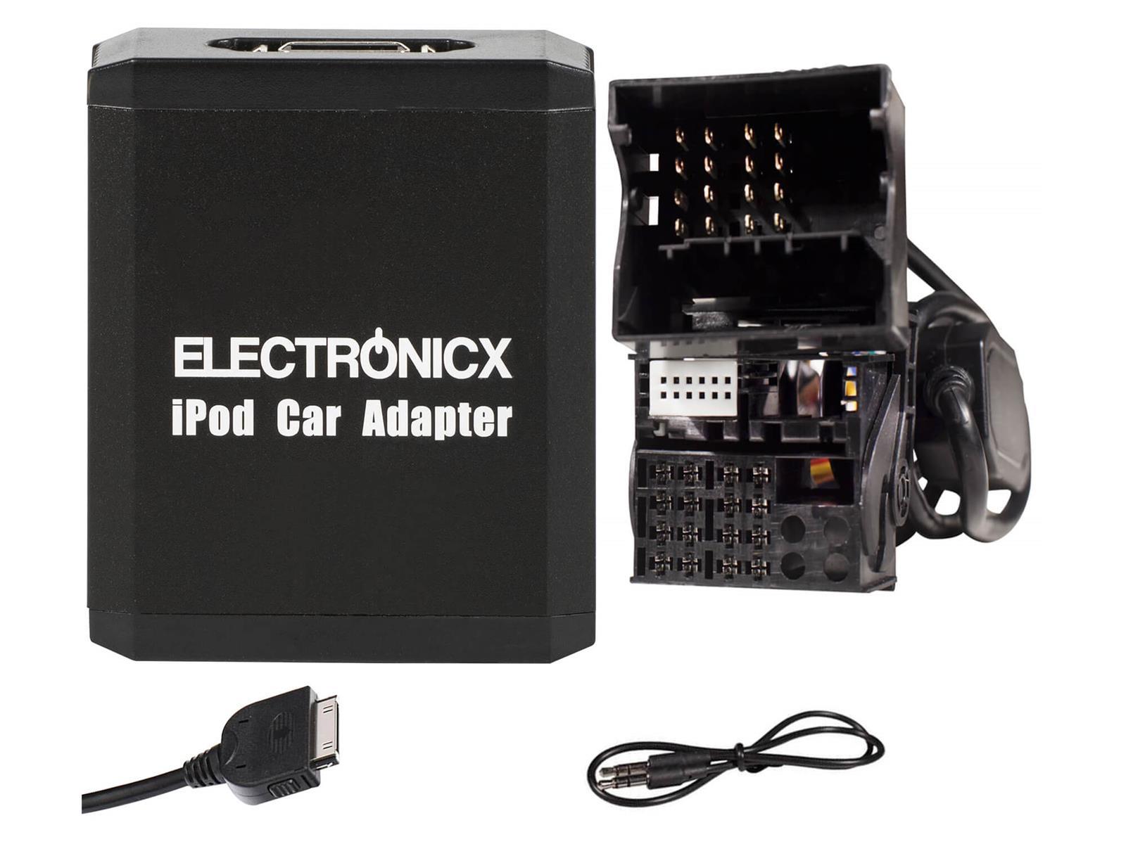 Adapter Aux Iphone Ipad Ipod Cd Wechsler Bmw, Mini, Land Rover Flachpin