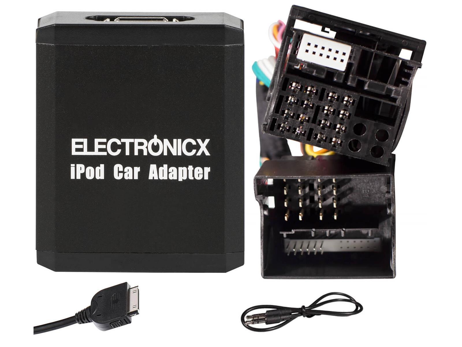 Adapter Aux Iphone Ipad Ipod Cd Wechsler Ford 12 + 40 Pin