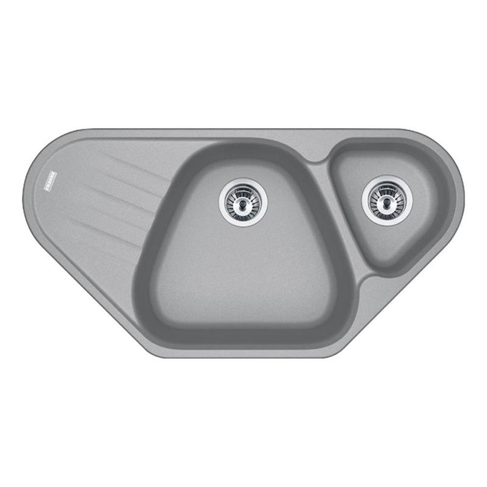 Franke Einbauspüle Antea Azg 661-96 E Fragranit+ Steingrau