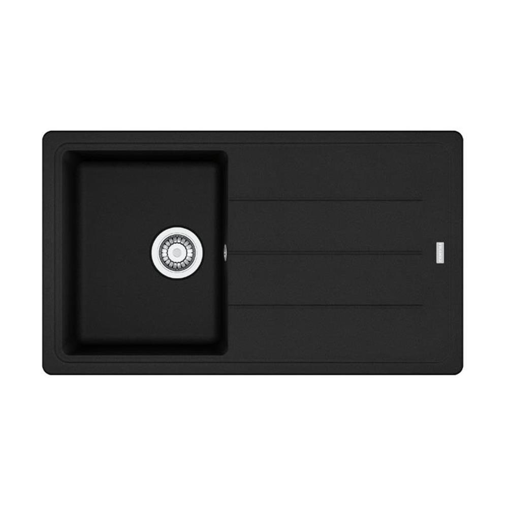 Franke Einbauspüle Basis Bfg 611-86 Fragranit Black Matt