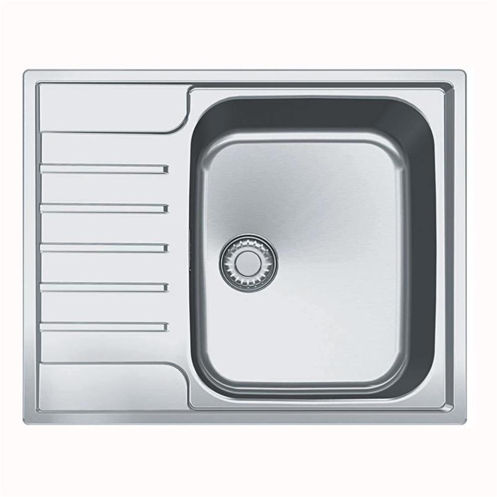 Franke Einbauspüle Argos Agx 211-62 Edelstahl, Exzenterbedienung